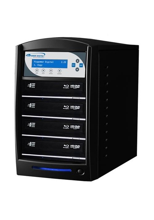 Torre di duplicazione 6 Blu-ray - Black - HDD 500GB